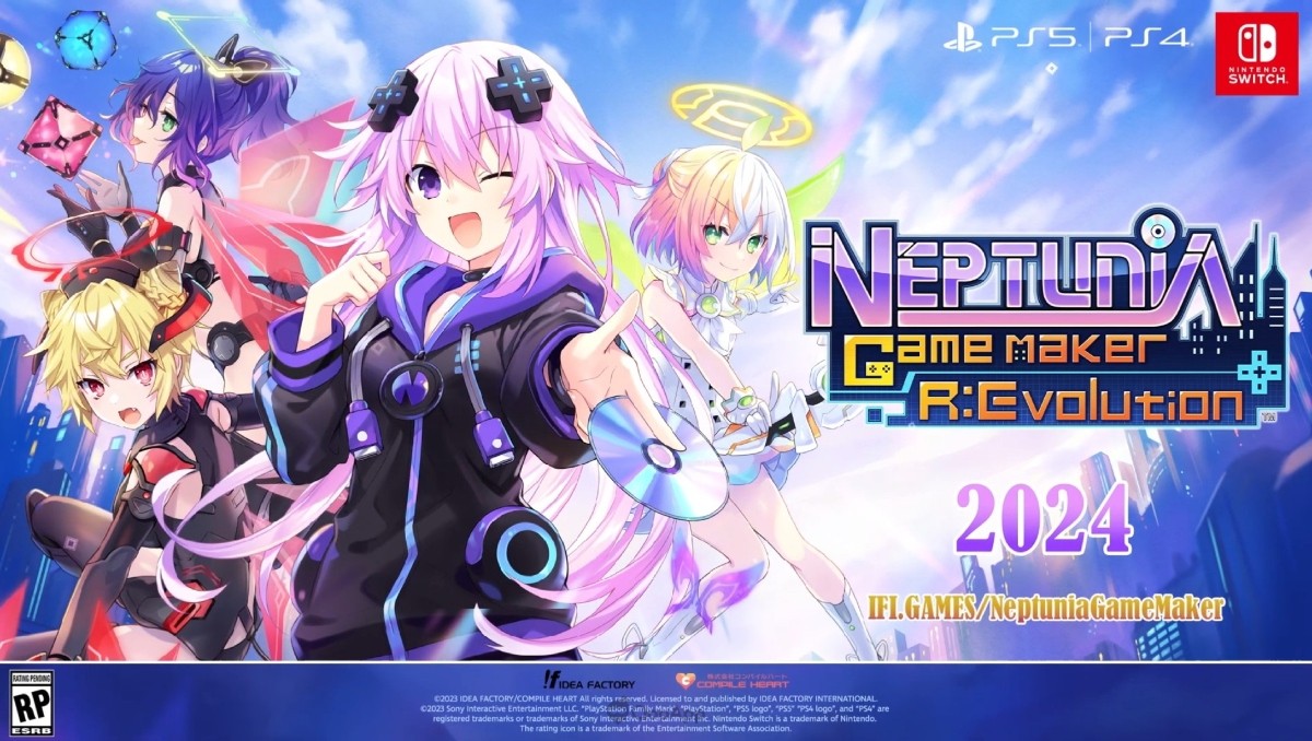 Hyperdimension Neptunia Gamemaker R Evolution Qooapp Anime Games